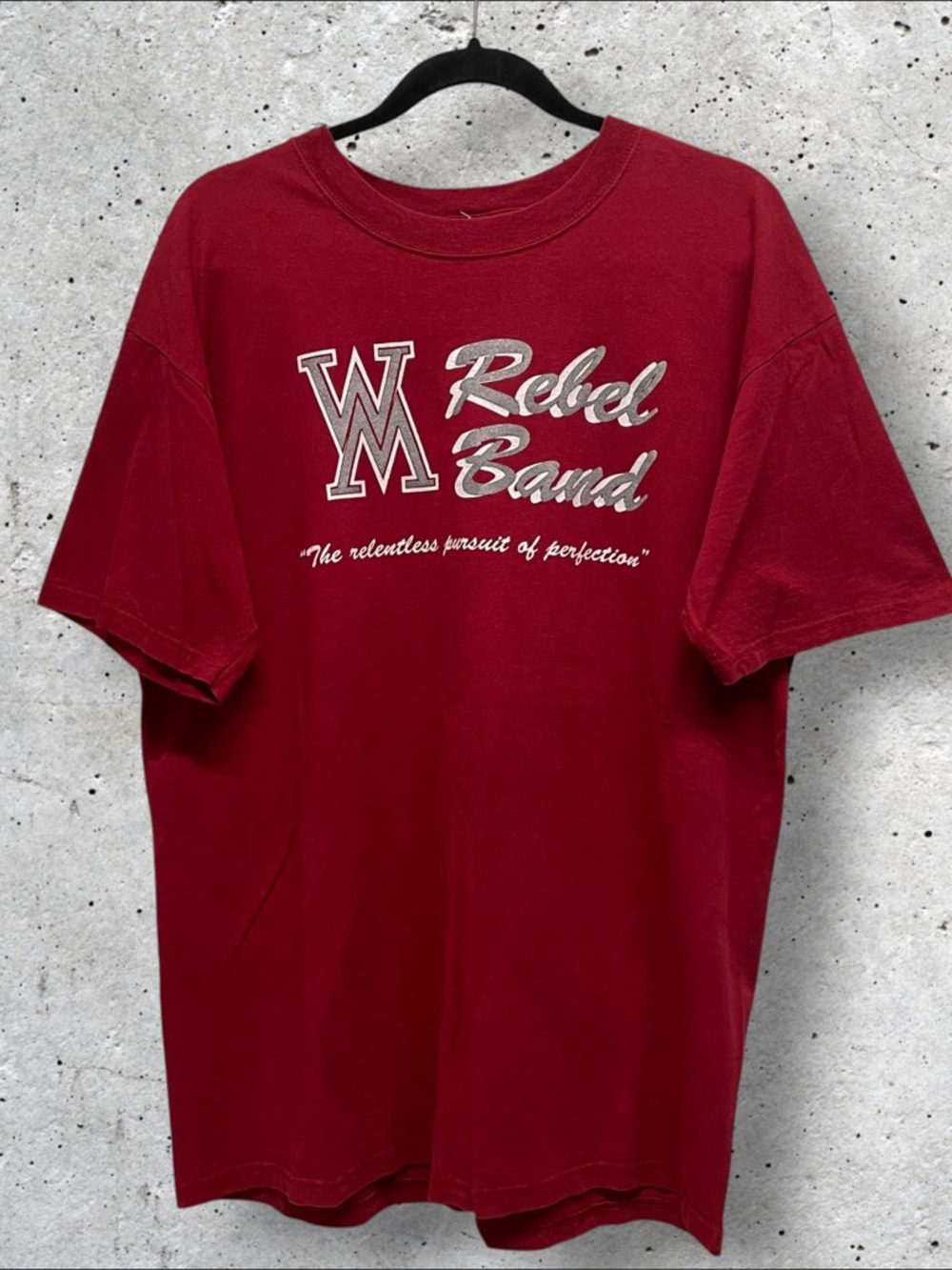 Vintage 2000s West Monroe High School Rebel Band Tour T-Shirt // L
